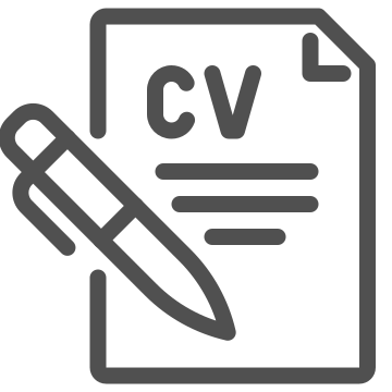 Curriculum vitae, cv, document icon