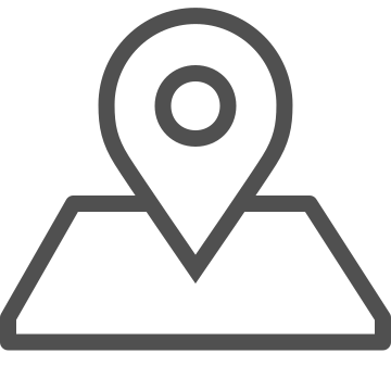 Direction, location, map icon