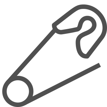 Accessory, clothing repair, craft icon