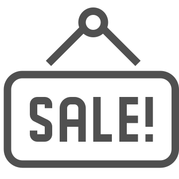 Deal, discount, offer icon