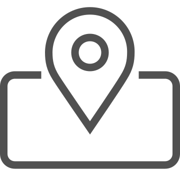 Gps, location, map icon