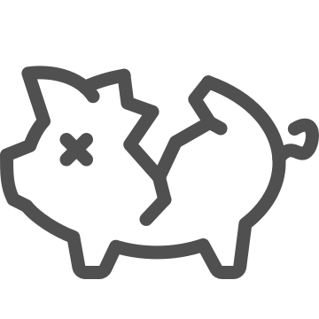 Budget, economy, finance icon