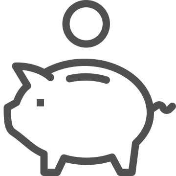 Coin, finance, money icon