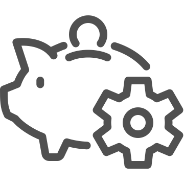 Budget, economy, finance icon