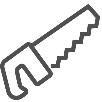 Carpentry, construction, manual icon