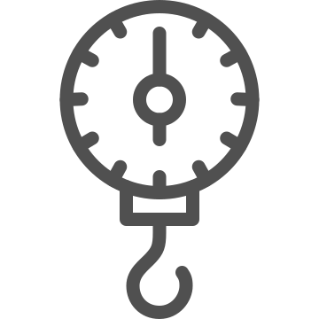 Heavy, load, mass icon