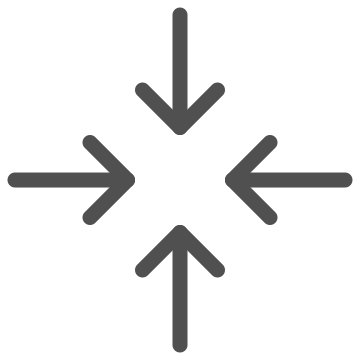 adjust, arrows, contract