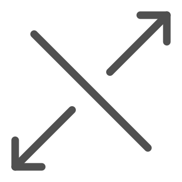 Adjust, enlarge, proportion icon