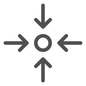 Adjust, dimension, enlarge icon