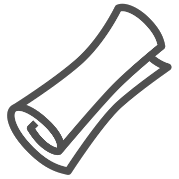 Ancient text, document, manuscript icon