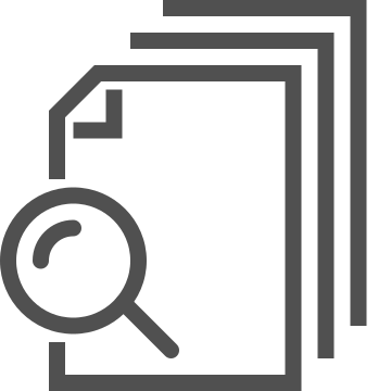 Explore, find, inspect icon