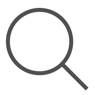 Examine, find, inspect icon