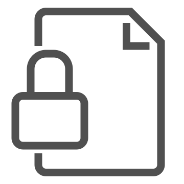 Data, document, encryption icon