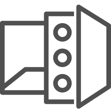 Access, entry, keyhole icon