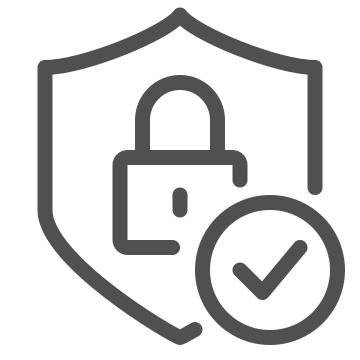 Authentication, lock, protection icon