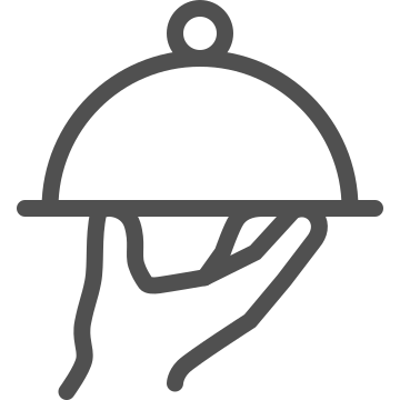 Assistance, bell, concierge icon