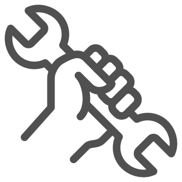 Assistance, maintenance, repair icon