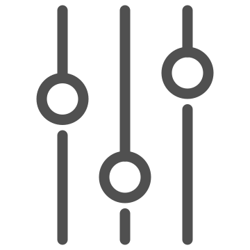 adjustments, configuration, controls