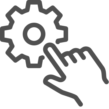 Adjustment, configuration, control icon