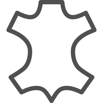 Craft, leather, material icon