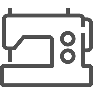 Craft, fabric, machine icon
