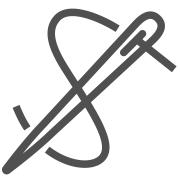 Craft, embroidery, needle icon