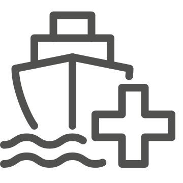 Management, maritime, navigation icon