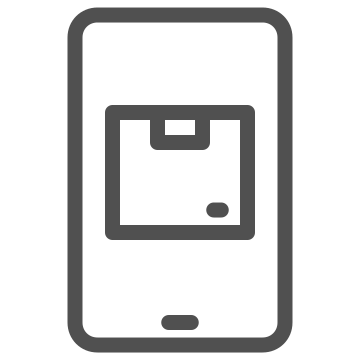 Delivery, logistics, mobile icon