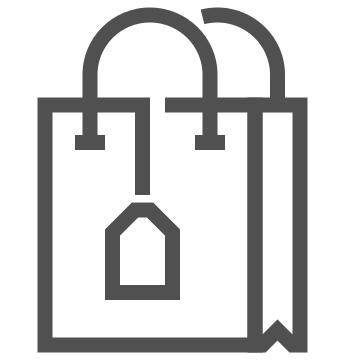 Bag, commerce, consumer icon