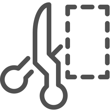 Coupon, cutting, discount icon