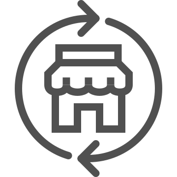 Commerce, market, retail icon