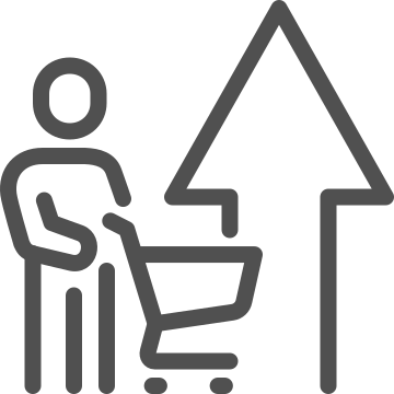 Cart, commerce, customer icon
