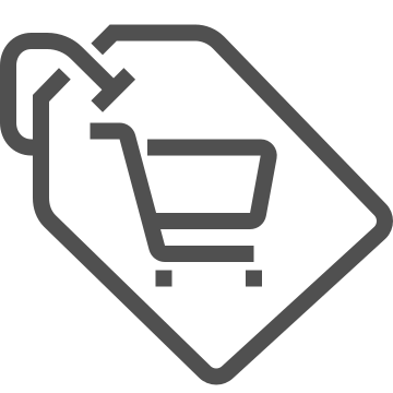 Cart, discount, ecommerce icon
