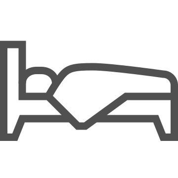 Bed, bedroom, nap icon
