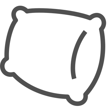 Bedroom, comfort, nap icon