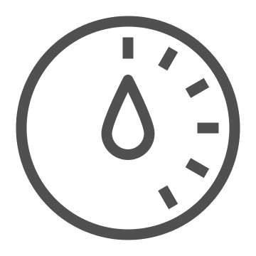 Automation, climate control, humidity icon