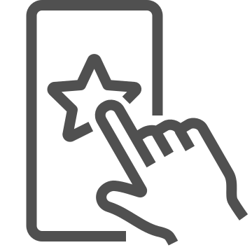 Click, digital, favorite icon