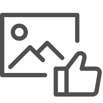 Approval, engagement, interaction icon