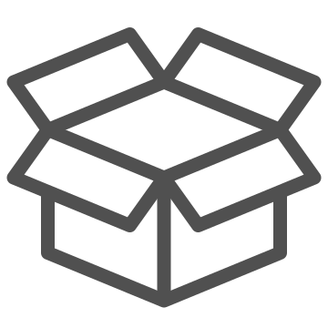 Abstraction, box, cardboard icon