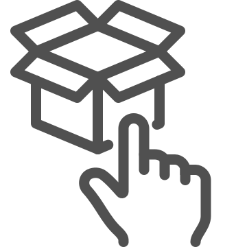 Abstraction, box, cardboard icon