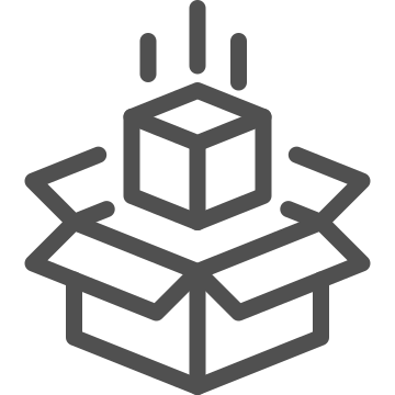 Abstraction, box, open icon