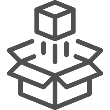 Abstraction, box, delivery icon