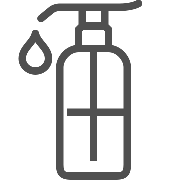 Beauty, lotion, massage icon