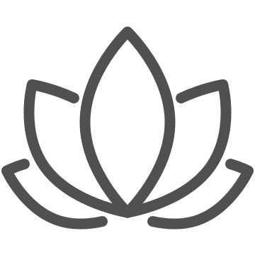 Beauty, lotus, massage icon