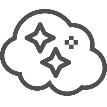 Astronomy, cloud, night icon