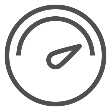 Car, dashboard, gauge icon