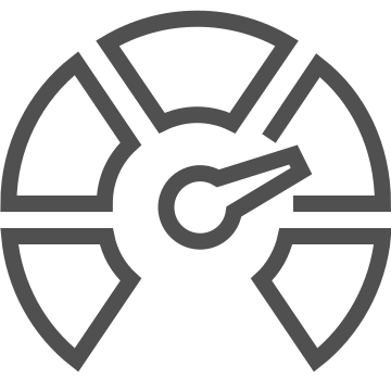 Car, dashboard, gauge icon