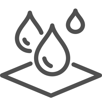 Drops, moisture, protection icon
