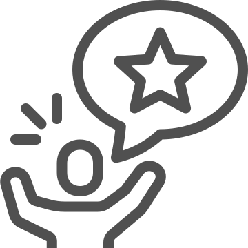 Bubble, communication, idea icon