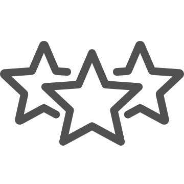 Astronomy, decoration, rating icon